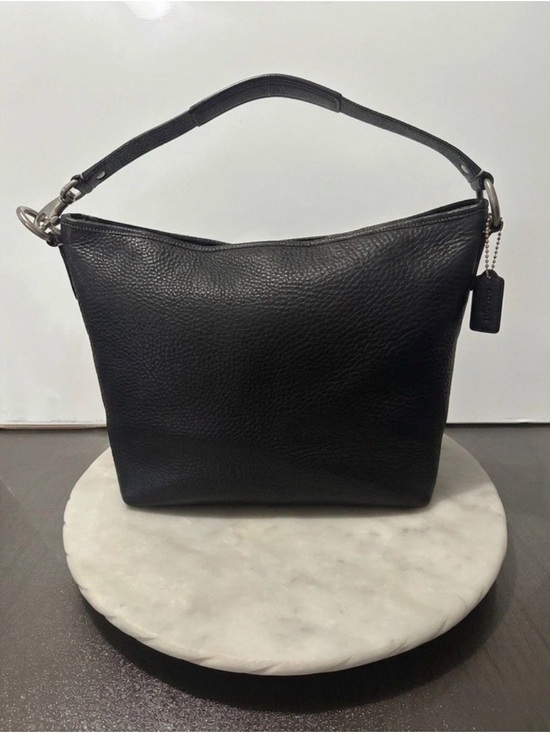 Coach Handbags - Vintage Coach F13094 Hobo Black Leather Shoulder/Hand Bag Retail $349